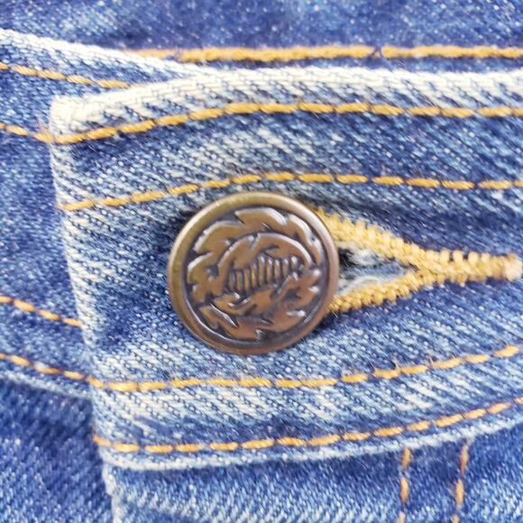 Lerner Jeans Womens Size 15/16x35 Medium Wash Vtg 70s\80s Straight Leg High Rise - Picture 7 of 10